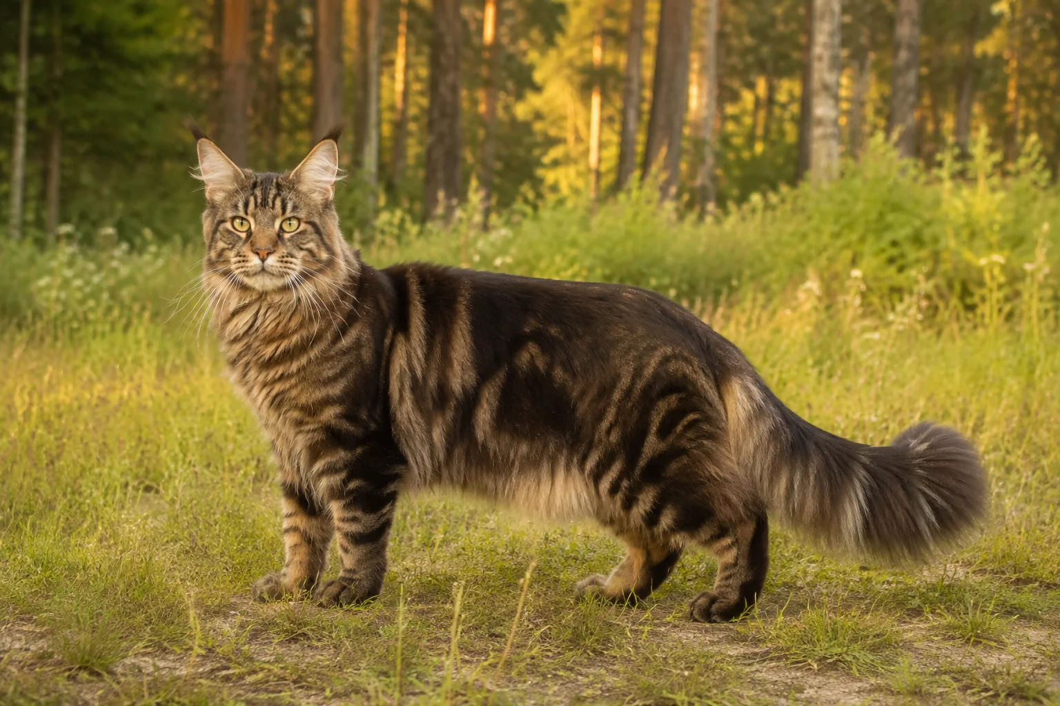 Maine Coon im Rasseportrait: Charakter, Haltung und Ernährung